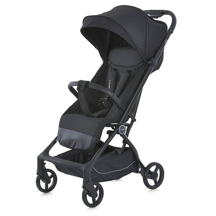 Прогулянкова коляска дитяча EL CAMINO MUSE ME 1118 Black Чорна, фото 1