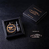 Ароматизатор в машину MUSTANG з світлого дерева, подарунок чоловікові, фото 2