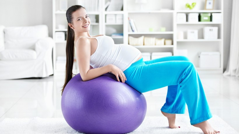 Гимнастический мяч для беременных 75 см Фиолетовый, Мяч для фитнеса грудничков беременных, Шар для беременных - фото 7 - id-p2117893447