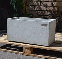 Прямоугольная серия вазонв бетонных для сада, дома и террасы 600х300х300 мм