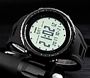 Чоловічий спортивний наручний годинник Skmei 1246 (Чорний), фото 7