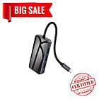 USB Hub Hoco HB16 (Type C to 3USB+HDMI+TypeC+RJ45)