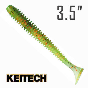 Swing Impact 3.5" (80 мм.) 8 шт. Силікон Keitech col. ea#05 hot fire tiger