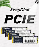 SSD диск XrayDisk M.2 2280 NVME PCIe 3x4, TLC/QLC, 512GB (SM2263XT), фото 2