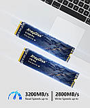 SSD диск XrayDisk M.2 2280 NVME PCIe 3x4, TLC/QLC, 512GB (SM2263XT), фото 3