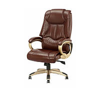 Кресло АКЛАС Монсан коричневое. Офисное кресло. Рабочий стул