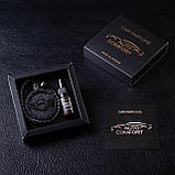 Ароматизатор в машину MINI з темного дерева, подарунок чоловікові, фото 2