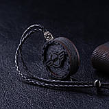 Ароматизатор в машину MINI з темного дерева, подарунок чоловікові, фото 5