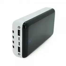 Power Bank павер банк Blic BPW1 30000 mAh мАг 2 USB, 1 type-c 1 Lightning 1 micro usb 5V/2A вбудовані кабелі