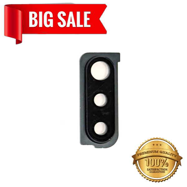 Скло камери (Camera glass) для Samsung A307F Galaxy A30s (2019) with frame Black, фото 1