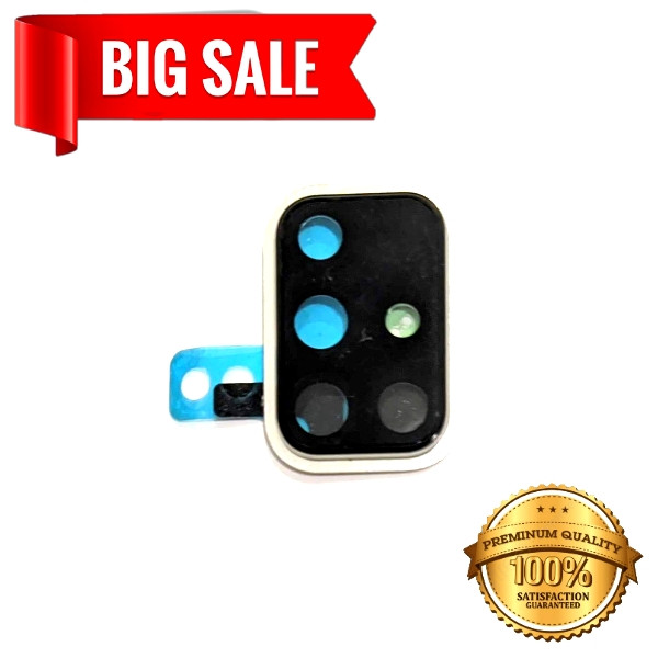 Скло камери (Camera glass) для Samsung A715F Galaxy A71 (2020) with frame Silver, фото 1