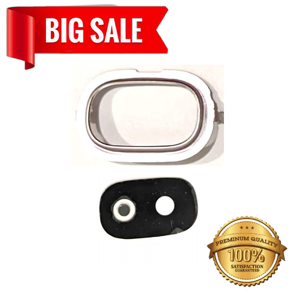 Скло камери (Camera glass) для Samsung J250 Galaxy J2 2018 with frame Pink, фото 1