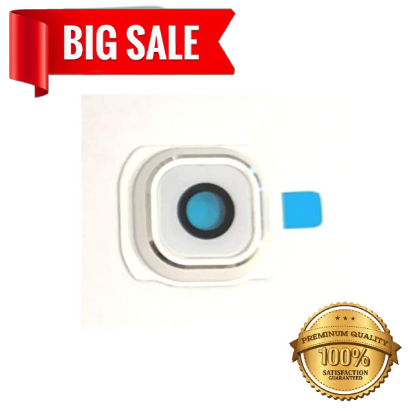 Скло камери (Camera glass) для Samsung G920 Galaxy S6 with frame White, фото 1