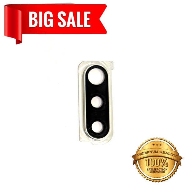 Скло камери (Camera glass) для Samsung A307F Galaxy A30s (2019) with frame White, фото 1