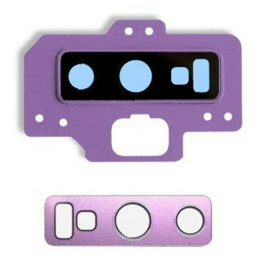 Скло камери (Camera glass) для Samsung N960 Galaxy Note 9 with frame Lavander purple, фото 1