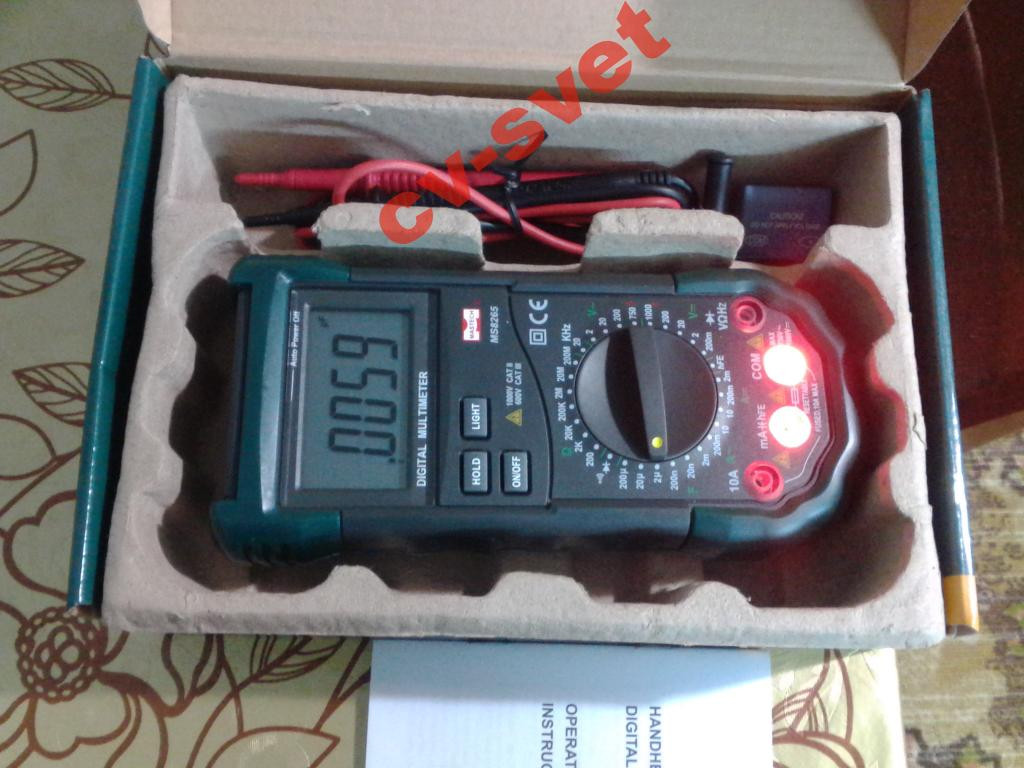 Mastech MS8265 Цифровий мультиметр ⁇ тестер