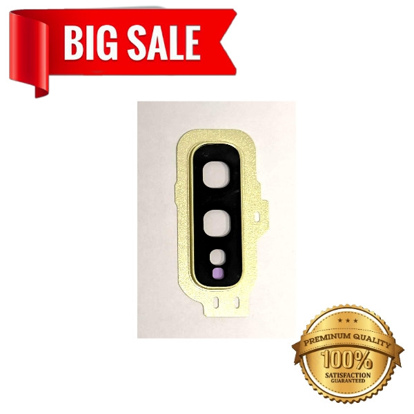 Скло камери (Camera glass) для Samsung G970 Galaxy S10e with frame Yellow, фото 1