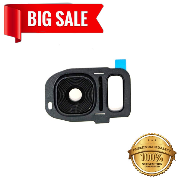 Скло камери (Camera glass) для Samsung G930 Galaxy S7 with frame Black, фото 1