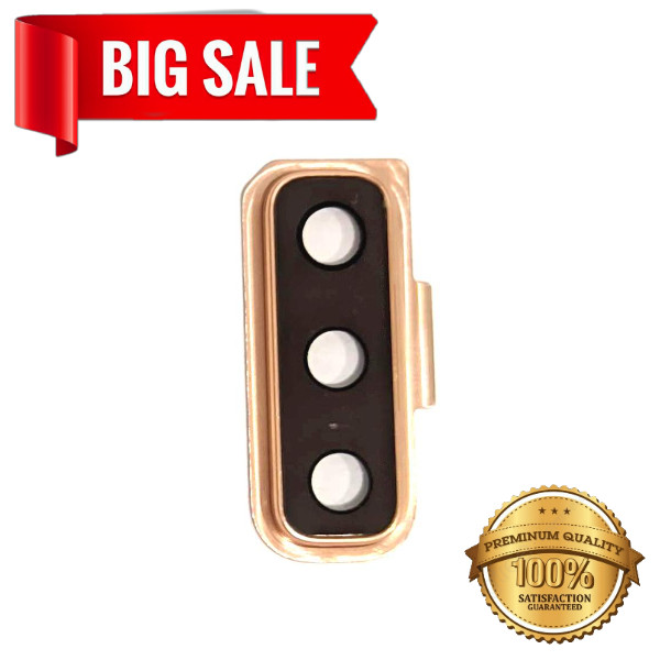 Скло камери (Camera glass) для Samsung A750 Galaxy A7 2018 with frame Gold, фото 1