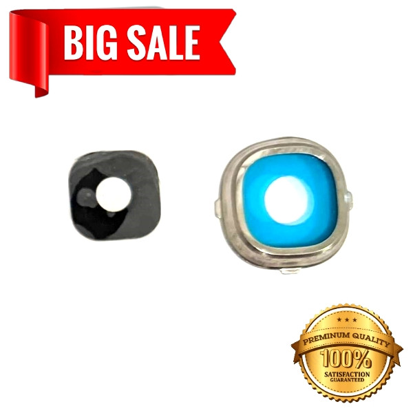 Скло камери (Camera glass) для Samsung I9500 Galaxy S4 with frame Silver, фото 1