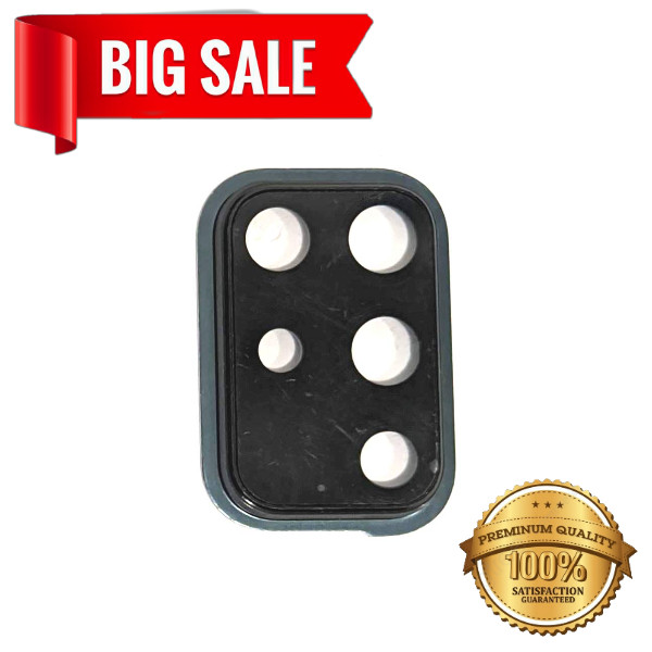 Скло камери (Camera glass) для Samsung A715F Galaxy A71 (2020) with frame Black, фото 1