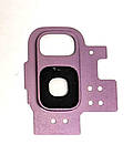 Скло камери (Camera glass) для Samsung G960 Galaxy S9 with frame Lilas purple