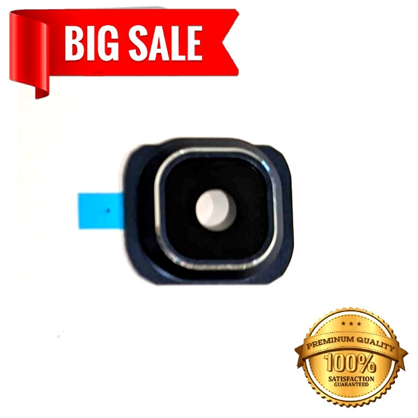 Скло камери (Camera glass) для Samsung G920 Galaxy S6 with frame Blue, фото 1