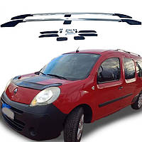 Рейлінги Renault Kangoo 2008+ NEW [ДБ] "Хром" STF