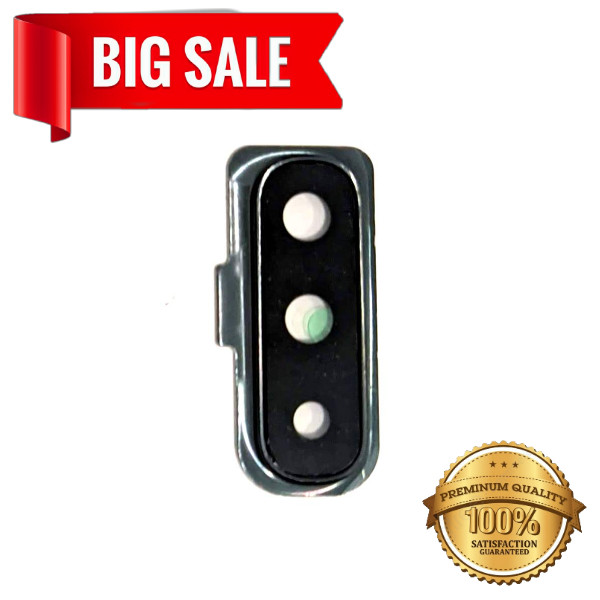 Скло камери (Camera glass) для Samsung A705 Galaxy A70 (2019) with frame Black, фото 1