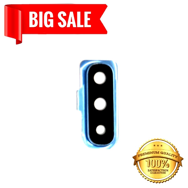 Скло камери (Camera glass) для Samsung A705 Galaxy A70 (2019) with frame Blue, фото 1