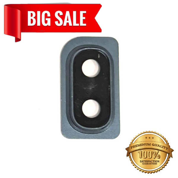 Скло камери (Camera glass) для Samsung A105 Galaxy A10 with frame Black, фото 1