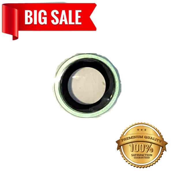 Скло камери (Camera glass) для Apple iPhone 11 with frame Green, фото 1