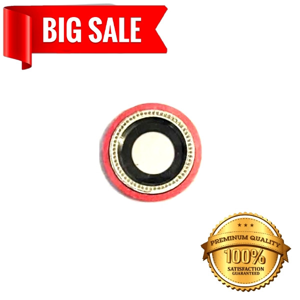 Скло камери (Camera glass) для Apple iPhone XR with frame Red, фото 1