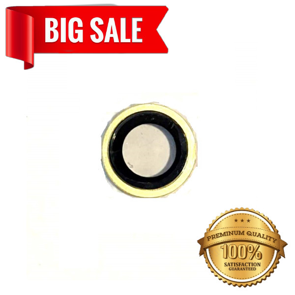 Скло камери (Camera glass) для Apple iPhone 11 with frame Yellow, фото 1