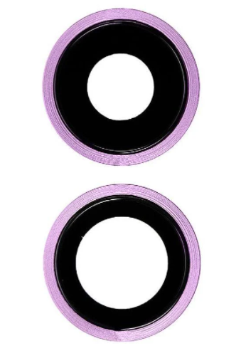 Скло камери (Camera glass) для Apple iPhone 11 with frame Purple, фото 1