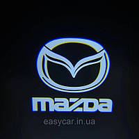 Логотип подсветка дверей Мазда 6 Линза стекло HD изображения, PREMIUM Код/Артикул 189 MAZDA 6 2013--2015