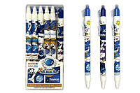 Ручка гелевая с термостатным чернилом 0,5мм, синяя. дизайн Space, 12 штук в коробке 15*6*2.5см, K9825