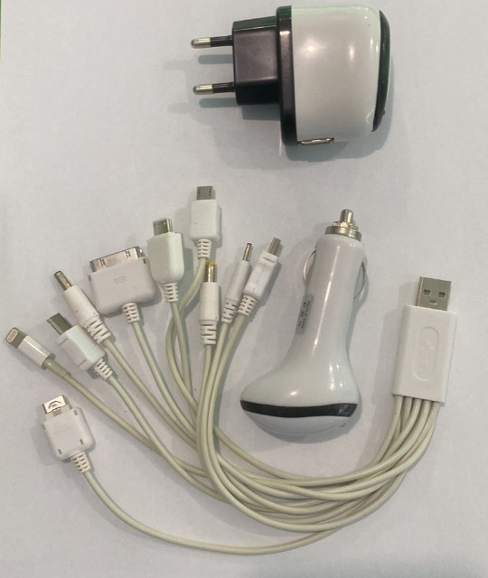 Азм+Мзп+Адаптер PSP,Iphone,V3,KG800,3310 блістер, фото 1