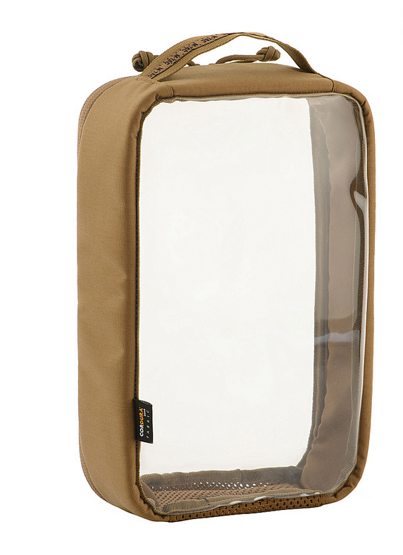 Організатор прозорий M-Tac Elite Large (30х19 см) Coyote 10147005-L