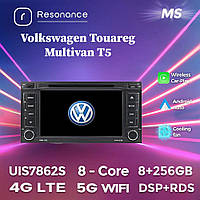 Магнитола для Volkswagen Touareg Multivan T5 android 9.1 GPS навигация DVD 7 дюймов