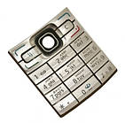 Клавіатура рос. для Nokia E50 Silver