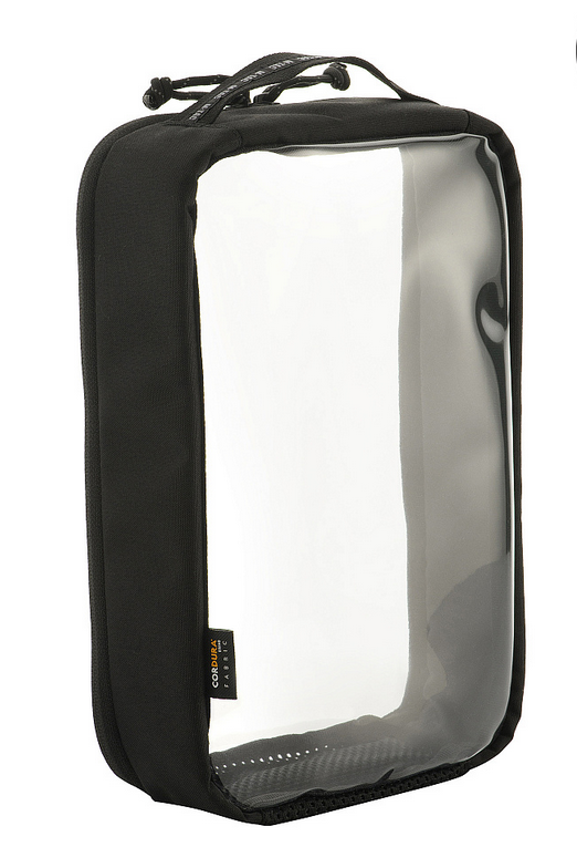 Організатор прозорий M-Tac Elite Large (30х19 см) Black 10147002-L