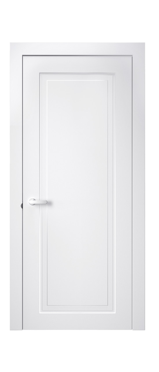 Міжкімнатні двері модель 707.1 Біла емаль, фото 1