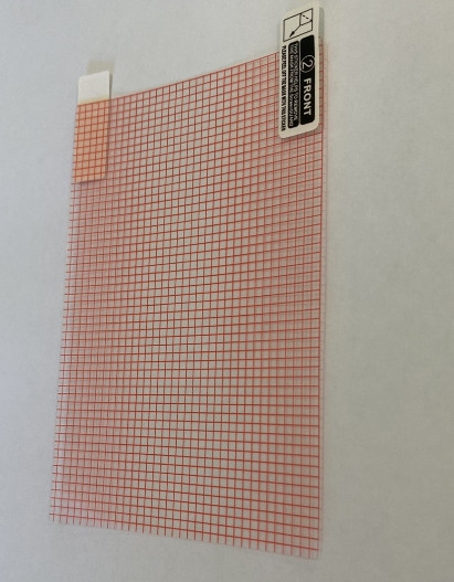 Плівка для дисплея 5.0 діагональ 12,7 см, сітка, фото 1