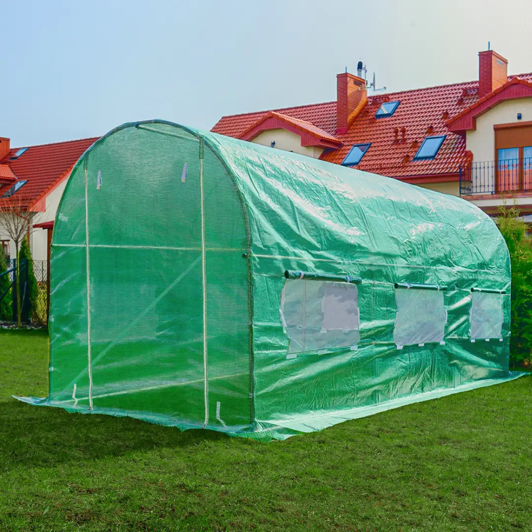 Теплиця парник UP-6м2 2х3м садова дачна готова городна збірна теплиця для дому дачі з вікнами