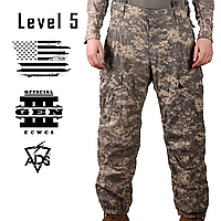 Штаны ECWCS Gen III Level 5, Размер: Small Regular, Цвет: ACUpat UCP, Soft Shell