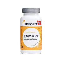 Абонемент, Витамин D3 (холекальциферол) + Корень цикория, 40 мкг, 60 капсул, BioForm Norway