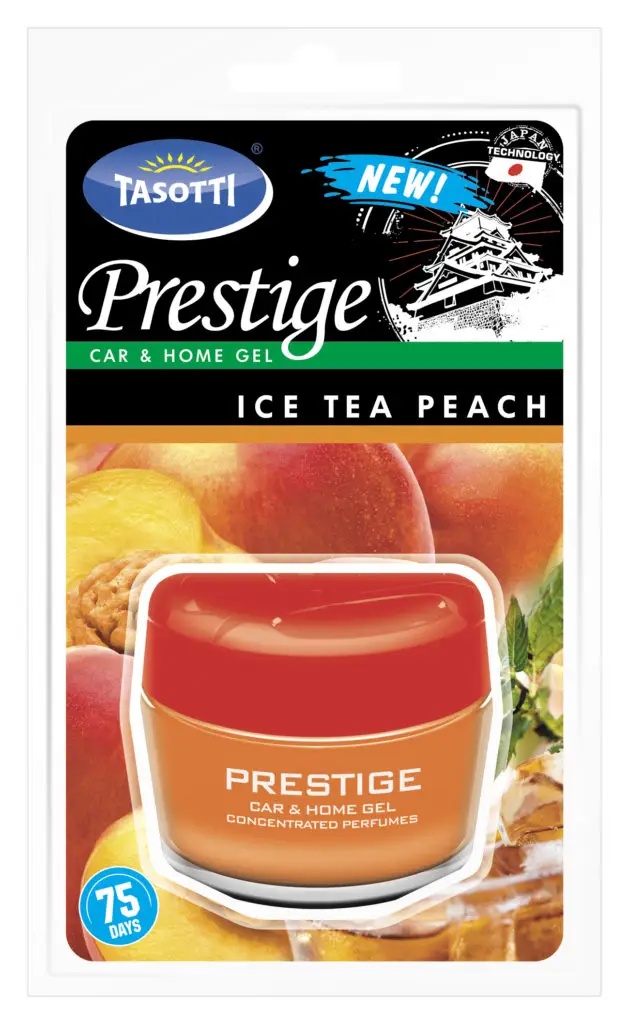 Освіжувач повітря Tasotti “Gel prestige”  з ароматом: Ice tea peach