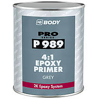 Эпоксидный грунт без отвердителя серый Body P989 Epoxy Primer 4:1 1л