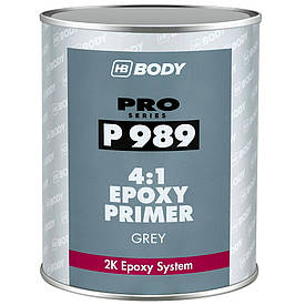 Епоксидний ґрунт без затверджувача сірий Body P989 Epoxy Primer 4:1 1л